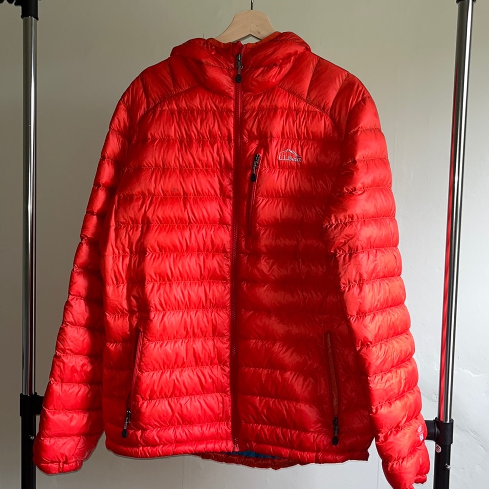 Mens LL Bean Puffer Jacket